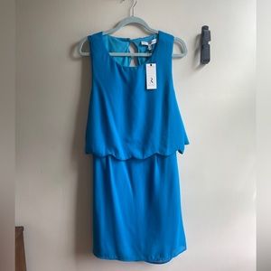 Rare London scallop mini dress